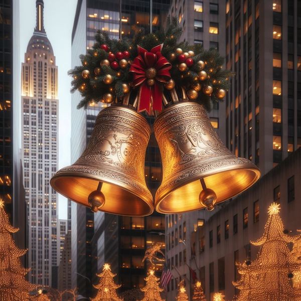 Christmas bells in New York