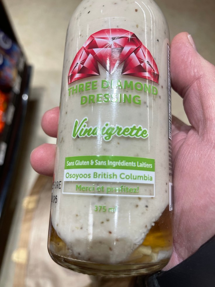 Diamond Salad Dressing from Osoyoos, BC